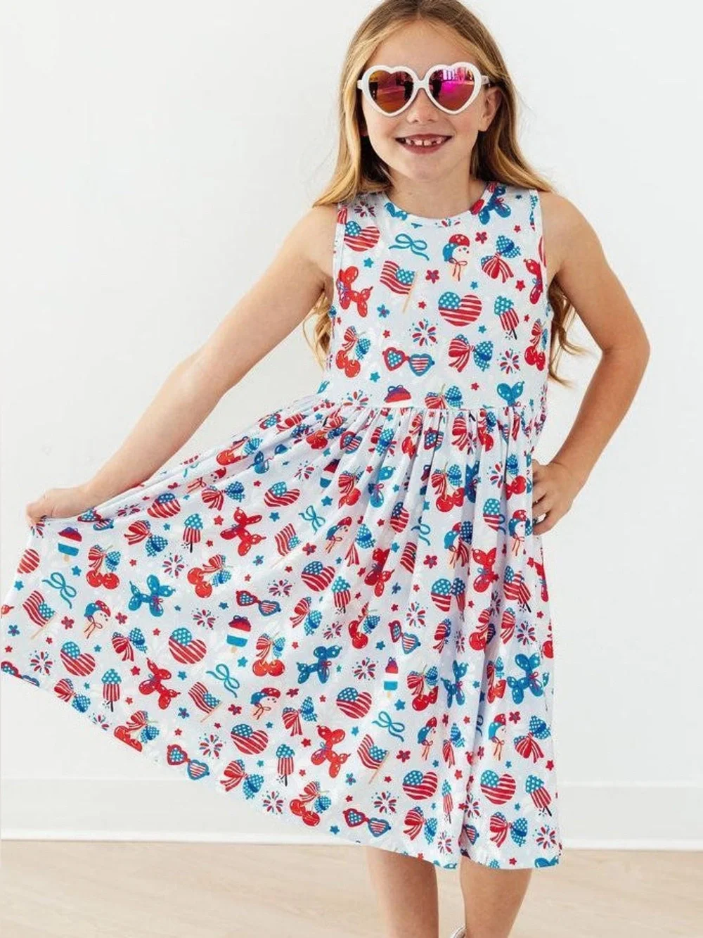 Mila and Rose Little Miss Liberty Twirl Dress Red/White/Blue 2T NWT IN PACKAGE